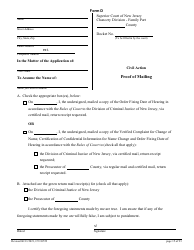 Form CN10552 Name Change Form - Family - New Jersey, Page 15