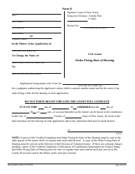 Form CN10552 Name Change Form - Family - New Jersey, Page 20