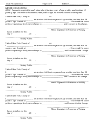 Form UCS-NC4 Family Name Change Petition - New York, Page 4