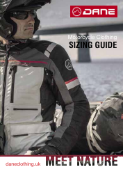 Document preview: Motorcycle Clothing Size Chart - Dane