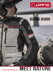 Motorcycle Clothing Size Chart - Dane