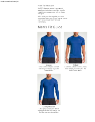 Sportswear Size Chart - Under Armour - Big Pictures, Page 3