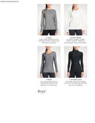 Sportswear Size Chart - Under Armour - Big Pictures, Page 8