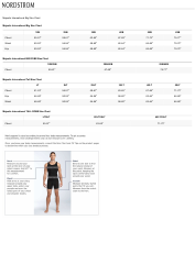 Document preview: Big Men's Sportswear Size Chart - Nordstrom