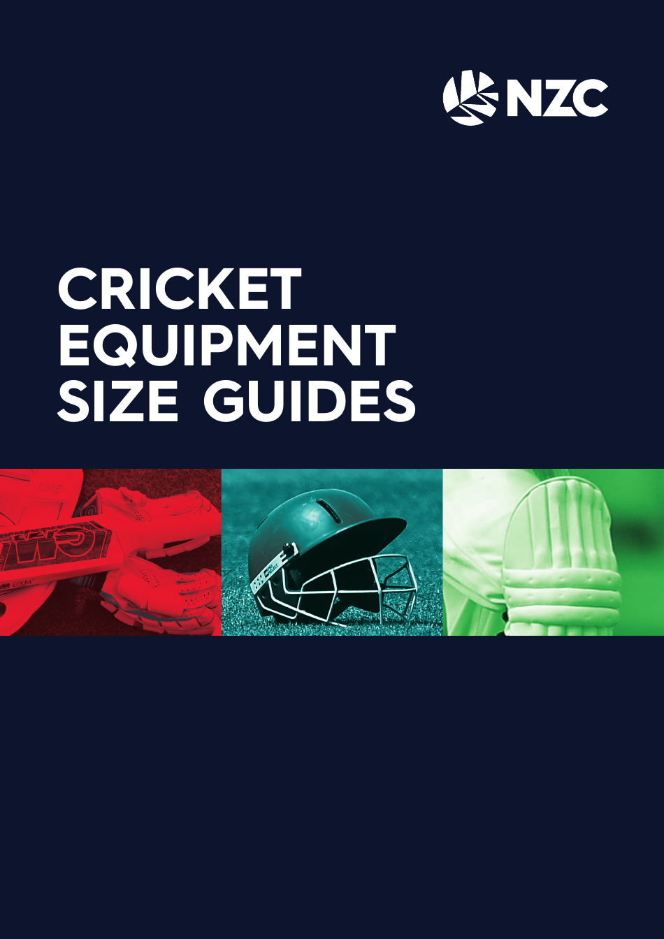 Cricket Equipment Size Chart New Zealand Cricket Download Printable