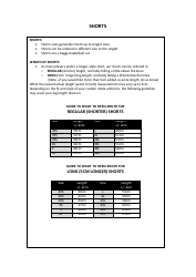 Basketball Singlet &amp; Shorts Size Chart - Vortex Basketball, Page 2