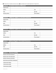 Form DHHS224-A Hospital Application for Registration - North Carolina, Page 3