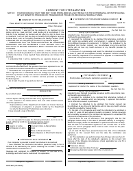 Document preview: Form HHS-687 Consent for Sterilization