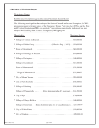 Instructions for Form RTP-13A Application for Senior Citizen or Disability Rent Increase Exemption - New York, Page 2