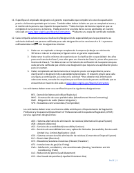 Instrucciones para Formulario A501-27LIC Contractor Firm License Application - Virginia (Spanish), Page 3