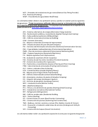 Instrucciones para Formulario A501-27LIC Contractor Firm License Application - Virginia (Spanish), Page 4