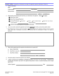 Form A450-12BPTATT_EXP Body Piercer/Tattooer - Experience Verification Form - Virginia, Page 2