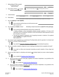 Form A416-0404LIC Land Surveyor B - License Application - Virginia, Page 3