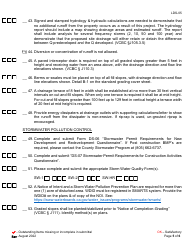 Form LDS-05 Grading Plancheck Checklist - County of Ventura, California, Page 5