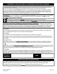 Written Certification for the Therapeutic Use of Cannabis - New Hampshire, Page 4