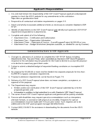 Proposal for Vdf Grant - $4,999.99 or Less - Arizona, Page 2