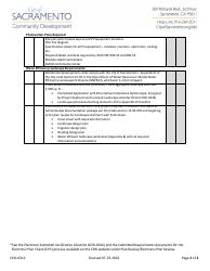 Form CDD-0312 New Residential Building (1-2 Units) Submittal Checklist - City of Sacramento, California, Page 2