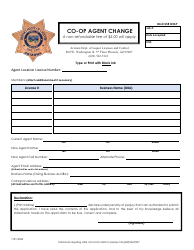 Document preview: Co-op Agent Change - Arizona
