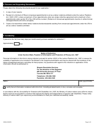 Form 2024E Application for Approval as an Arbitrator - Ontario, Canada, Page 4