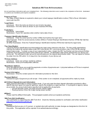 Form SFN53656 Substitute IRS Form W-9 - North Dakota, Page 3