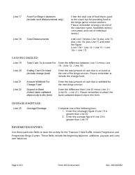 Instructions for Form 103 Bingo Session Reconciliation Summary - Virginia, Page 4