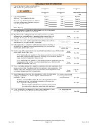 Form 201-R Charitable Gaming Permit Application (Renewal Applicant Only) - Virginia, Page 2