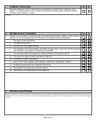 State Form 53084 Professional Engineer Certification for Construction of Geomembrane Lined Liquid Manure Storage Structures - Indiana, Page 3