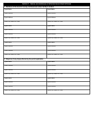 State Form 50392 Solid Waste Processing Facility Permit Application - Indiana, Page 2