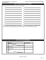 State Form 50271 Application for Industrial Wastewater Pretreatment (Iwp) Permit - Indiana, Page 4