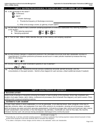 State Form 50271 Application for Industrial Wastewater Pretreatment (Iwp) Permit - Indiana, Page 6