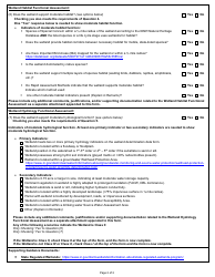State Form 57155 State Regulated Wetland Class Determination Worksheet - Indiana, Page 2