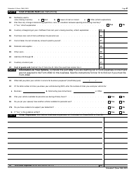 IRS Form 1040 Schedule C Profit or Loss From Business (Sole Proprietorship), Page 2