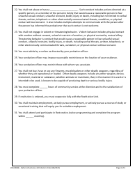 Form 200-00388 Deferred Sentence and Probation Order - Vermont, Page 4