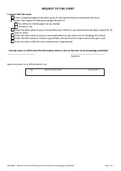 Form 400-00823 Notice of Appearance &amp; Intent to Represent Myself - Vermont, Page 3