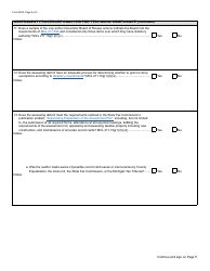 Form 5822 Michigan State Tax Commission Assessment Audit Review Sheet - Michigan, Page 4
