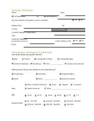 State Consumer and Family Advisory Committee Membership Application - North Carolina, Page 4