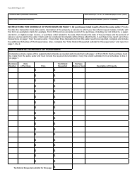 Form 5633 Purchaser Refund Request for a Sales or Use Tax Exemption - Michigan, Page 2