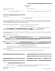 Document preview: Form I (SCCA/510B) Bail Proceeding - South Carolina