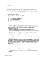 Application for State Grant Assistance - Illinois, Page 4