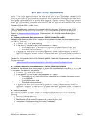 Instructions for Illinois Water Pollution Control Loan Program (Wpclp) Application Package - Illinois, Page 11