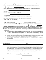 Form BOA2 Uniform CPA Initial Examination Application - South Dakota, Page 2