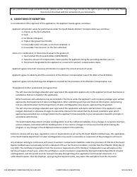 Application to Self-insure Workers' Compensation Liabilities - South Dakota, Page 16