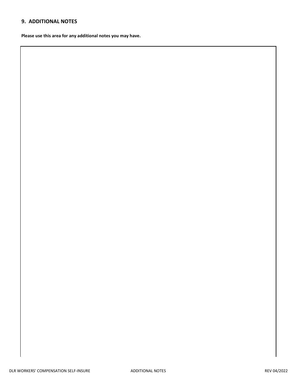 Application to Self-insure Workers Compensation Liabilities - South Dakota, Page 18