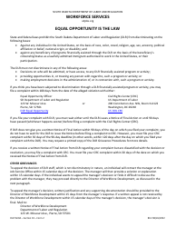 Form 2 Equal Opportunity Notice and Acknowledgment Form - South Dakota
