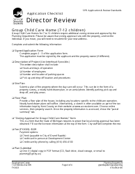 Director Review Application - Group Child Care Homes - City of Grand Rapids, Michigan, Page 4