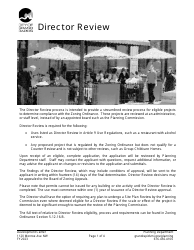 Director Review Application - Outdoor Seating With Alcohol Service - City of Grand Rapids, Michigan