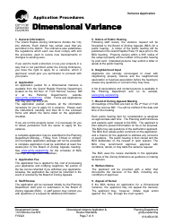 Application for Dimensional Variance - City of Grand Rapids, Michigan, Page 7