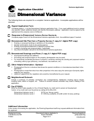 Application for Dimensional Variance - City of Grand Rapids, Michigan, Page 8