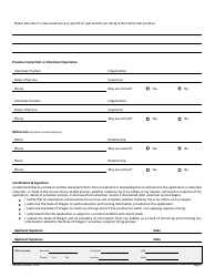 Volunteer Camp Host Application - Oregon, Page 2