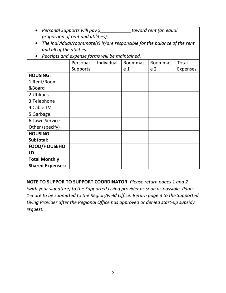 Individual Financial Profile - Florida, Page 5